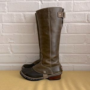 Sorel Slimpack tall riding boot Nori size 6